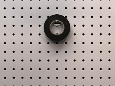 Image showing  2 in. Single Rod Straight Steel Pegboard Hook for 1/8 in. and 1/4 in. Pegboard, 10 Pack