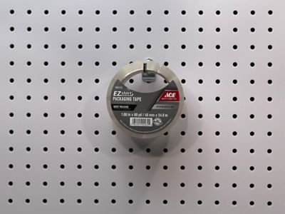 Image showing  2-3/4 in. Single Rod 90 Degree Bend Steel Pegboard Hook for 1/8 in. and 1/4 in. Pegboard, 10 Pack