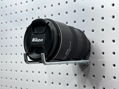 Image showing  5-3/4 in. Double Rod 80 Degree Bend Steel Pegboard Hook for 1/8 in. and 1/4 in. Pegboard, 10 Pack