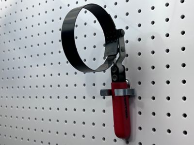 Image showing  3/4 in. to 1-1/4 in. Hold Range Steel Ext Spg Clips for 1/8 in. and 1/4 in. Pegboard, 10 Pk