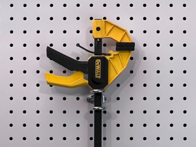 Image showing  1-7/8 in. Double Ring Steel Tool Holder for 1/8 in. and 1/4 in. Pegboard, 10 Pack