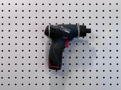 Image showing  2-1/4 in. Curved Steel Pegboard Hook for 1/8 in. and 1/4 in. Pegboard, 10 Pack