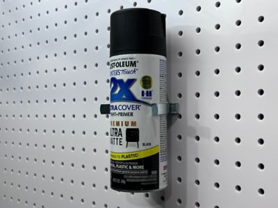 Image showing  1-7/8 in. to 2-3/4 in. Hold Range Steel Ext Spg Clips for 1/8 in. and 1/4 in.Pegboard,5 Pk