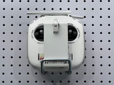 Image showing  5 in. 80 Degree Bend Steel Double Closed End Loop Pegboard Hook for 1/8 in. and 1/4 in. Pegboard, 5 Pack