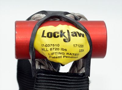 Image showing  Flexible Synthetic Soft Shackle, Lifting Rated, 3.36 Tons WLL, 10 in. capacity