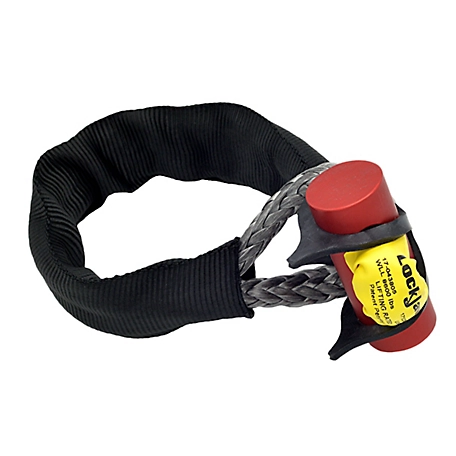 LockJaw Flexible Synthetic Soft Shackle, Lifting Rated, 4.3 Tons WLL, 5 in. capacity