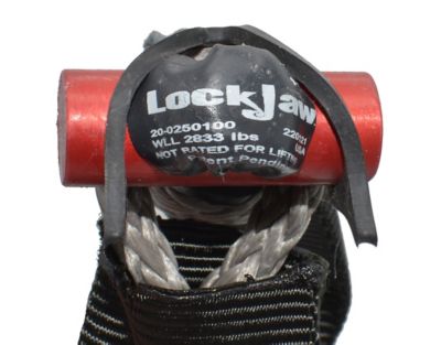 Image showing  1/4 in. x 100 ft. 2,833 lbs. WLL Synthetic Winch Line with Integrated Shackle