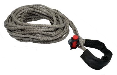 LockJaw 5/16 in. x 50 ft. 4,400 lbs. WLL. LockJaw Synthetic Winch Line w/Integrated Shackle