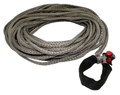 LockJaw 5/16 in. x 100 ft. 4,400 lbs. WLL. LockJaw Synthetic Winch Line w/Integrated Shackle
