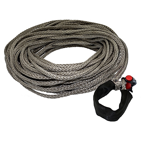 LockJaw 5/16 in. x 150 ft. 4,400 lbs. WLL. LockJaw Synthetic Winch Line w/Integrated Shackle