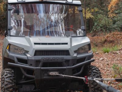Image showing  3/8 in. x 50 ft. 6,600 lbs. WLL. LockJaw Synthetic Winch Line w/Integrated Shackle