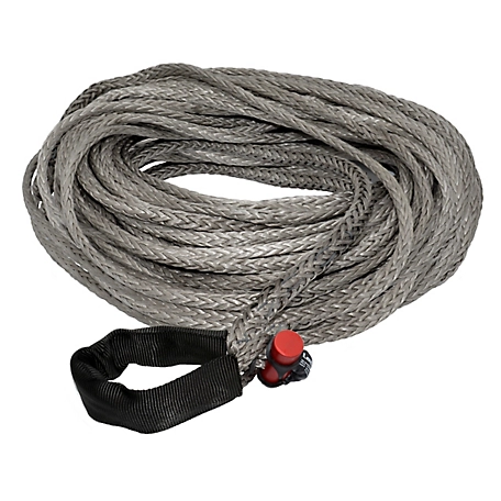 LockJaw 7/16 in. x 150 ft. 7,400 lbs. WLL. LockJaw Synthetic Winch Line w/Integrated Shackle