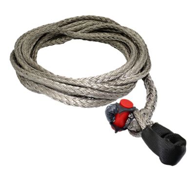 LockJaw 1/2 in. x 25 ft. 10,700 lbs. WLL. LockJaw Synthetic Winch Line w/Integrated Shackle