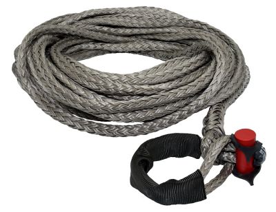 LockJaw 1/2 in. x 75 ft. 10,700 lbs. WLL. LockJaw Synthetic Winch Line w/Integrated Shackle