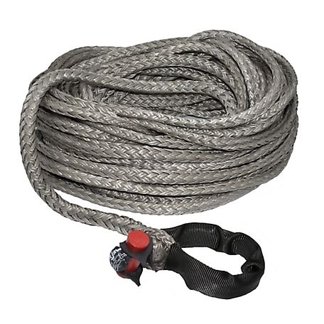 LockJaw 1/2 in. x 100 ft. 10,700 lbs. WLL. LockJaw Synthetic Winch Line w/Integrated Shackle
