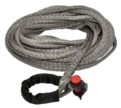 LockJaw Synthetic Winch Line with Integrated Shackle 9/16 IN. X 75 FT. 13166 LBS WLL