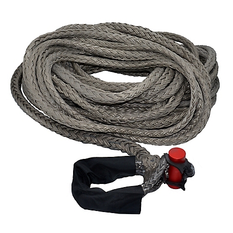 LockJaw 9/16 in. x 100 ft. 13,166 lbs. WLL. LockJaw Synthetic Winch Line w/Integrated Shackle