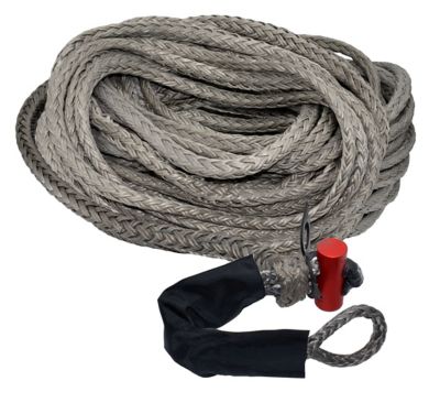 LockJaw 9/16 in. x 125 ft. 13,166 lbs. WLL. LockJaw Synthetic Winch Line w/Integrated Shackle