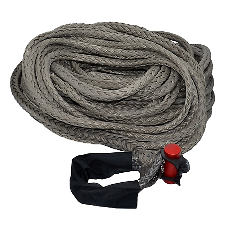 LockJaw 9/16 in. x 175 ft. 13,166 lbs. WLL. LockJaw Synthetic Winch Line w/Integrated Shackle