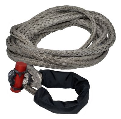 LockJaw 5/8 in. x 25 ft. 16,933 lbs. WLL. LockJaw Synthetic Winch Line w/Integrated Shackle