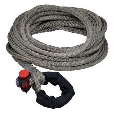 LockJaw 5/8 in. x 50 ft. 16,933 lbs. WLL. LockJaw Synthetic Winch Line w/Integrated Shackle