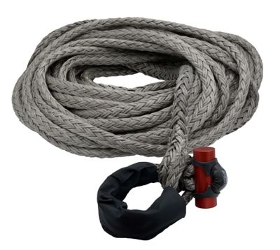 LockJaw 5/8 in. x 75 ft. 16,933 lbs. WLL. LockJaw Synthetic Winch Line w/Integrated Shackle
