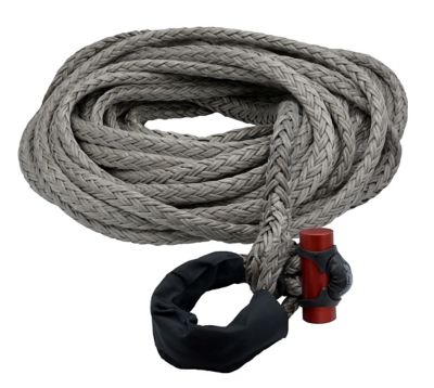 LockJaw 5/8 in. x 85 ft. 16,933 lbs. WLL. LockJaw Synthetic Winch Line w/Integrated Shackle