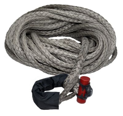 LockJaw 5/8 in. x 100 ft. 16,933 lbs. WLL. LockJaw Synthetic Winch Line w/Integrated Shackle