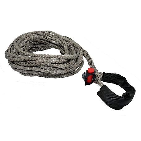 LockJaw 5/16 in. x 50 ft. 4,400 lbs. WLL. LockJaw Synthetic Winch Line Extension w/Integrated Shackle