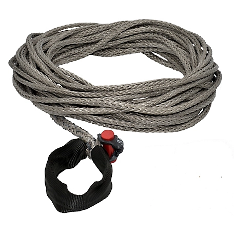 LockJaw 5/16 in. x 75 ft. 4,400 lbs. WLL. LockJaw Synthetic Winch Line Extension w/Integrated Shackle