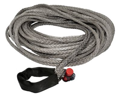 LockJaw 7/16 in. x 100 ft. 7,400 lbs. WLL. LockJaw Synthetic Winch Line Extension w/Integrated Shackle