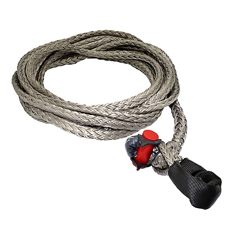 LockJaw 1/2 in. x 25 ft. 10,700 lbs. WLL. LockJaw Synthetic Winch Line Extension w/Integrated Shackle