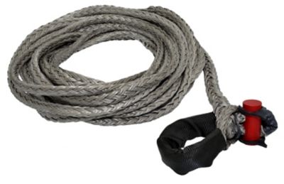 LockJaw 1/2 in. x 50 ft. 10,700 lbs. WLL. LockJaw Synthetic Winch Line Extension w/Integrated Shackle