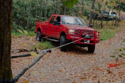 Image showing  Synthetic Winch Line Tree Saver 7/16 IN. X 10 FT. 7400 LBS WLL