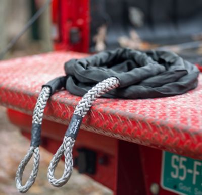 Image showing  7/16 in. x 20 ft. 7,400 lbs. WLL. LockJaw Synthetic Winch Line Tree Saver