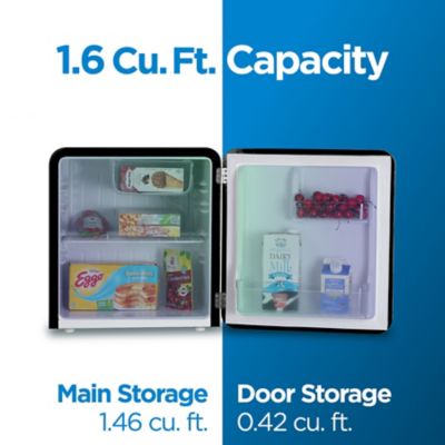 Image showing  1.6 cu. ft. Retro Refrigerator