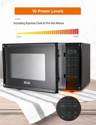 Image showing  1.1 cu. ft. Countertop Microwave Oven