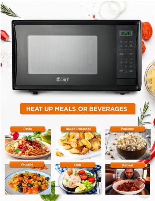 Image showing 5 th Commercial CHEF 1.1 cu. ft. Countertop Microwave Oven