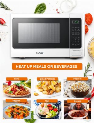 Image showing 6 th Commercial CHEF 1.3 cu. ft. Countertop Microwave Oven
