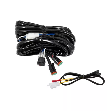 Diode Dynamics Heavy Duty Dual Output 2-Pin Off-Road Wiring Harness Automotive Light Mounts & Accessories