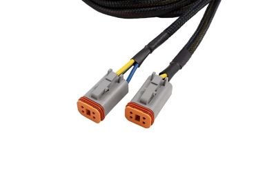 Image showing  Light Duty Dual Output 4-pin Wiring Harness