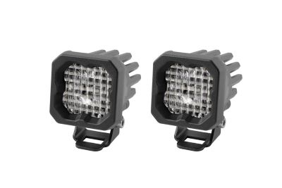 Diode Dynamics Stage Series C1 LED Pod Sport White Wide Standard ABL (Pair)