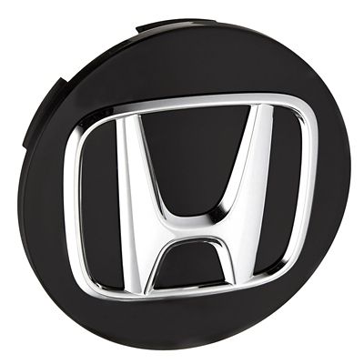 Honda 1 Single, Honda Accord, Civic, CR-V, Pilot, Passport, Ridgeline OEM Black Center Cap / Hubcap (44732TR3A01/44732T8KG11)