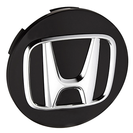 Honda 1 Single, Honda Accord, Civic, CR-V, Pilot, Passport, Ridgeline OEM Black Center Cap / Hubcap (44732TR3A01/44732T8KG11)