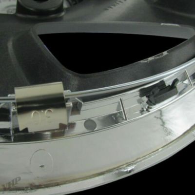 Image showing  Replica Hubcap/Wheel Cover for Ford E-150, E-250 1997-2014, E-350 SRW 1997-2024 with 16 in. Steel Rims, 4C2Z1130BA