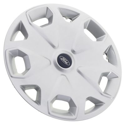 Ford 1 Single, Ford Transit Connect 2014-2018 Silver OEM Hubcap / Wheel Cover for 16 In. Steel Wheels (DT1Z1130B)