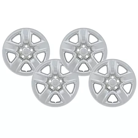 CCI Chrome Wheel Covers/Hubcaps for 2006-2012 Toyota RAV4 with 17" Steel Wheels 4 Pack Hubcaps