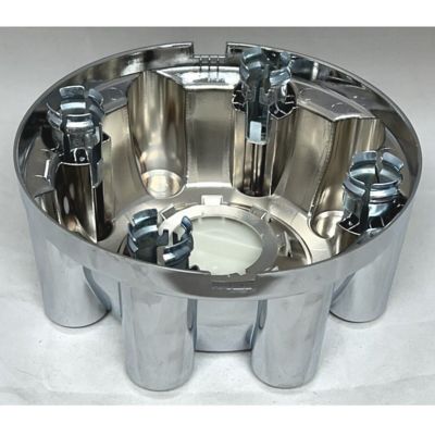 Image showing  1 Single, Ford F-250, F-350 SRW 2017-2024 Rear Chrome Replica Center Cap / Hubcap (HC3Z-1130-K)