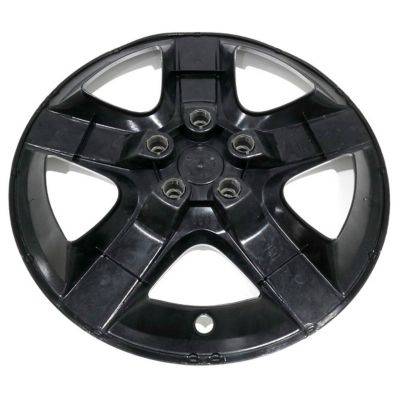 Image showing  Set of 4, Chevrolet Malibu 2008-2012 Bolt On Silver Replica Hubcaps / Wheel Covers for 17 In. Steel Wheels (9596923)
