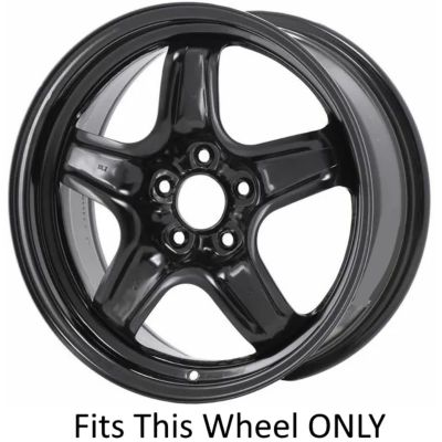 Image showing  Set of 4, Chevrolet Malibu 2008-2012 Bolt On Chrome Replica Hubcaps / Wheel Covers for 17 In. Steel Wheels (9596921)
